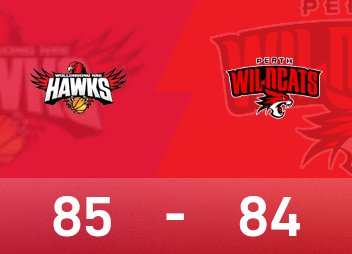 Rapport du match NBL : Harvey a marqué 24 points et 8 passes décisives, McGee a réalisé le dernier lancer franc et les Hawks ont battu de peu les Wildcats 85-84.