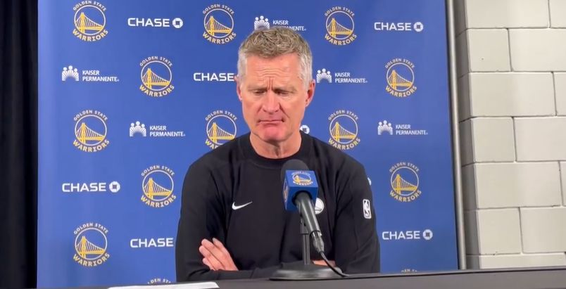 Kerr : La défaite n’a rien à voir avec la fatigue. L'envergure et l'athlétisme des Trail Blazers nous ont complètement supprimés.