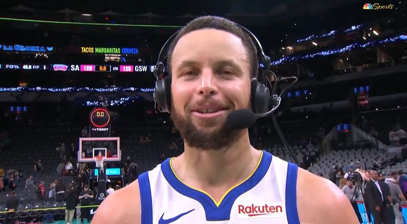 Curry:En tant que tireur, si vous tirez court, vous aurez des ennuis. Je me suis remonté le moral sur le banc.