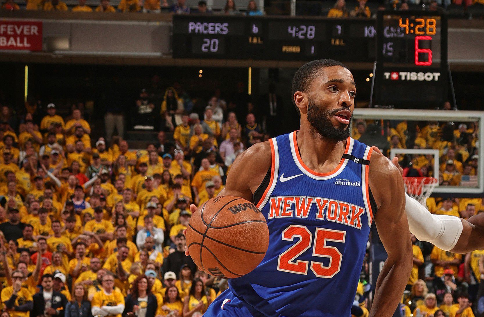 Les Knicks ont marqué 31 points au troisième quart, mais l'équipe locale était toujours à la traîne du Magic de 18 points.