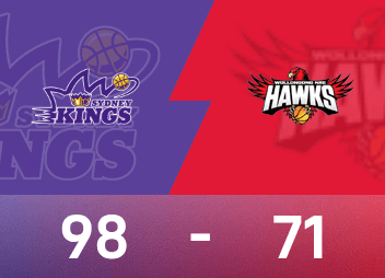 Rapport de match NBL : Davis a 17 points et 8 passes décisives, les Kings de Sydney battent les Hawks d'Illawarra 98-71