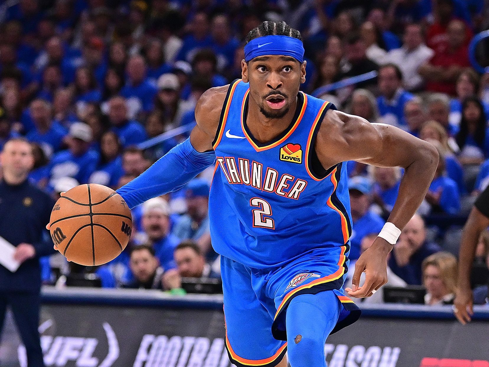 jalon! SGA a surpassé Westbrook et est devenu le deuxième joueur avec plus de 30 matchs dans l'histoire de l'équipe Thunder.