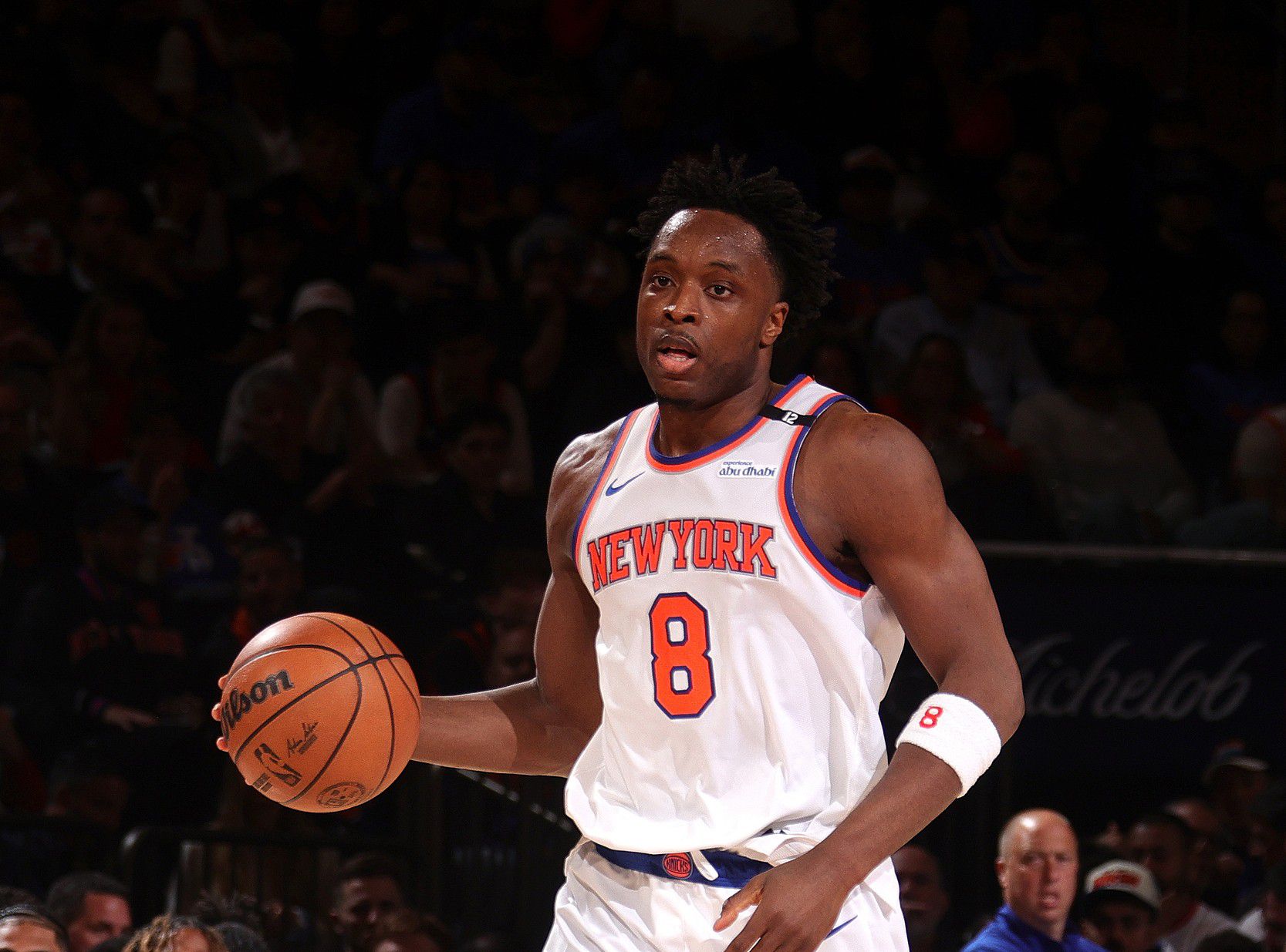 J'espère que ça va ! Clarkson a commencé la seconde période à la place d'Anunoby, blessé.